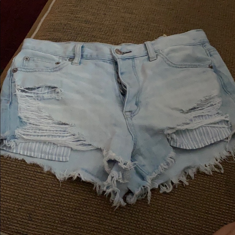 American Eagle Hi Rise shorties (2 pairs)